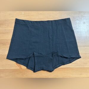 PINK by Victoria’s Secret cotton boy short panty in black